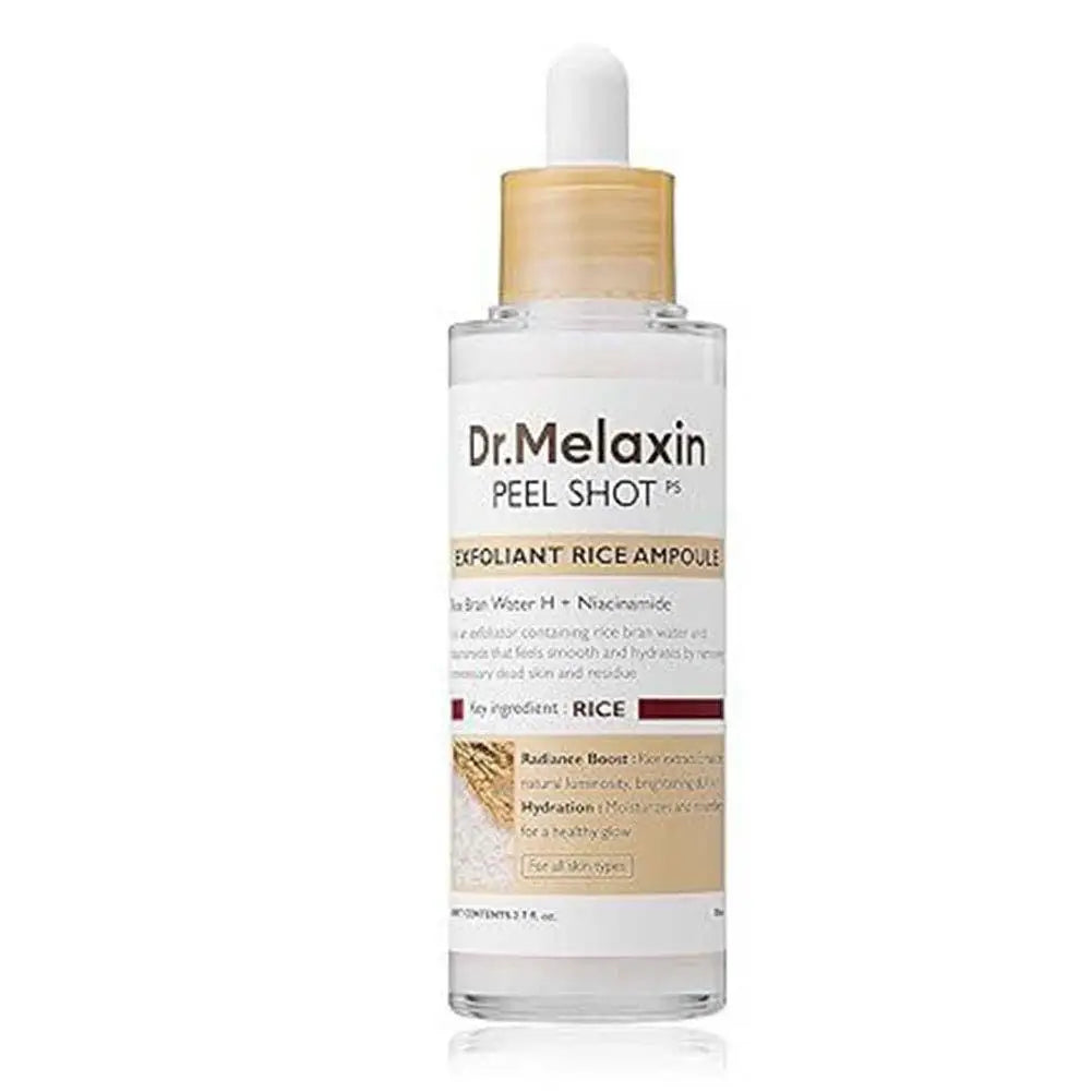 Dr. Melaxin :K-Beauty Rice Glow Exfoliating Serum | Blackhead & Pore Control